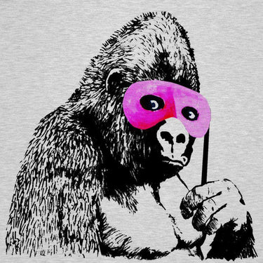 Banksy Gorilla Childrens T-Shirt 8Ball